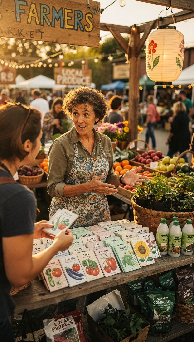 ガーデニングのための土や肥料のパッケージの写真